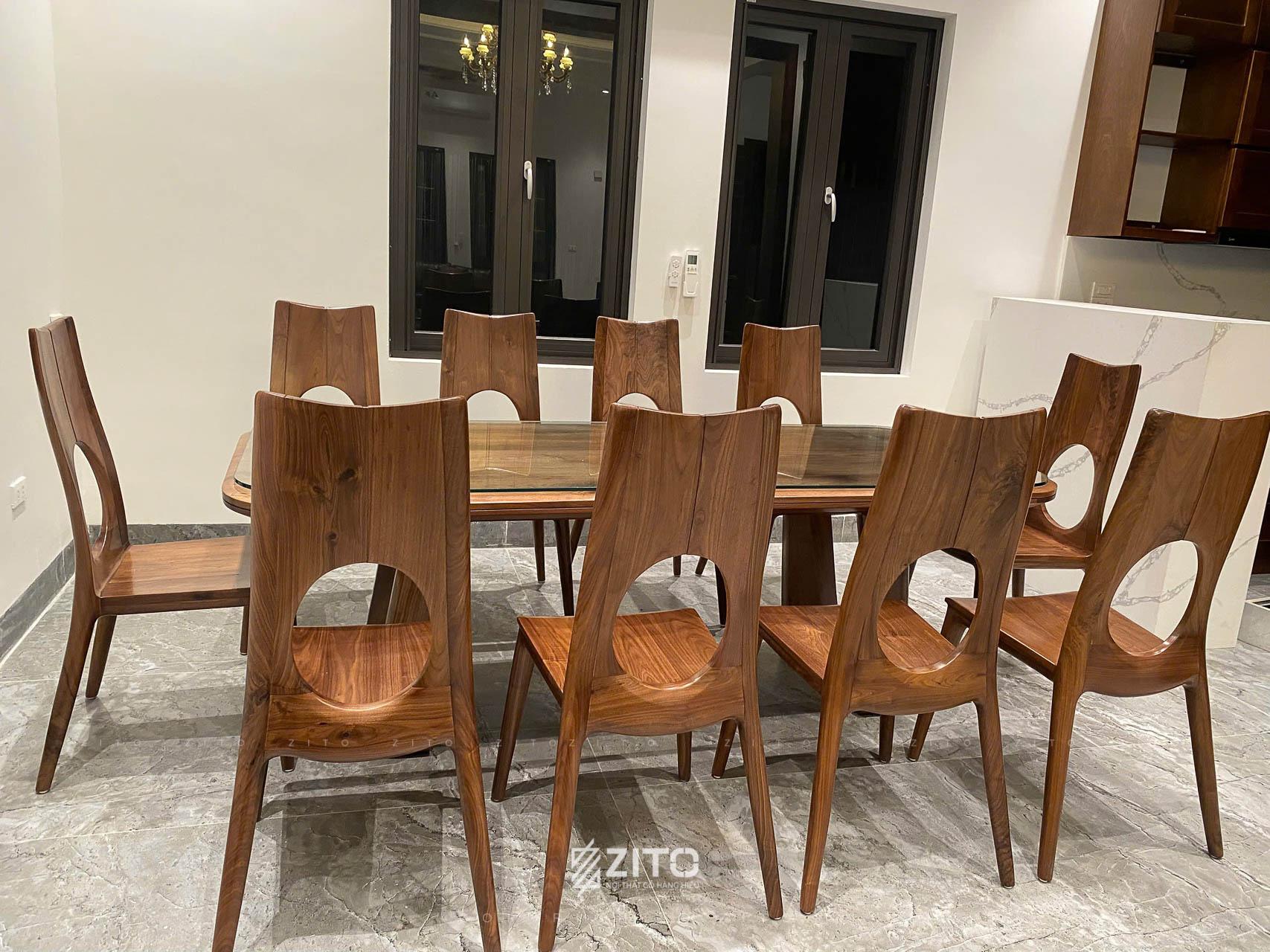 Thiết kế gỗ óc chó độc bản, chuẩn mực chất lượng và tinh tế đến từng chi tiết
